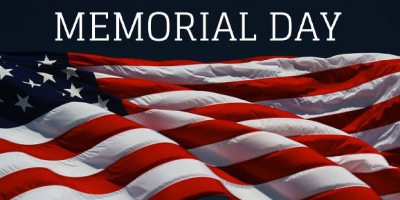 Memorial Day US Flag