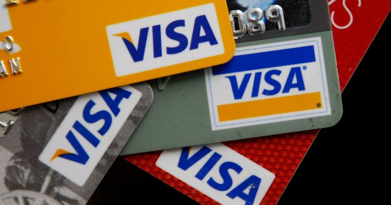Visa credi card