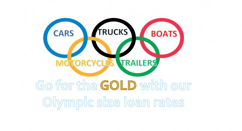 Olympic Rings Go for the Gold with our Olympic size loan rates